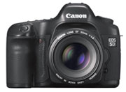 Canon EOS 5D rakt fram
