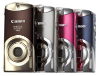 Canon Ixus i7 zoom 4 färger