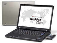 IBM Thinkpad Z60M snett