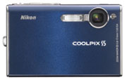 Nikon Coolpix S5 blå