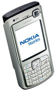 Nokia N70 framsidan