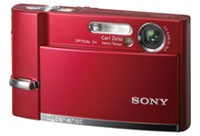 Sony DSC-T50 röd
