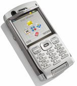 Sony Ericsson P990i lutning