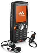 Sony Ericsson W810i med hörlurar