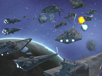 Star wars Empire at war - rymdfarkoster