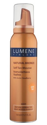 Lumene natural bronze self tan foam_1