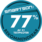 77 % av 31 testpiloter rekommenderar Kärcher Indoor VC5 Dammsugare